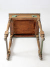antique primitive farmhouse side table