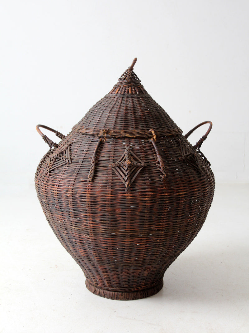 antique Asian basket