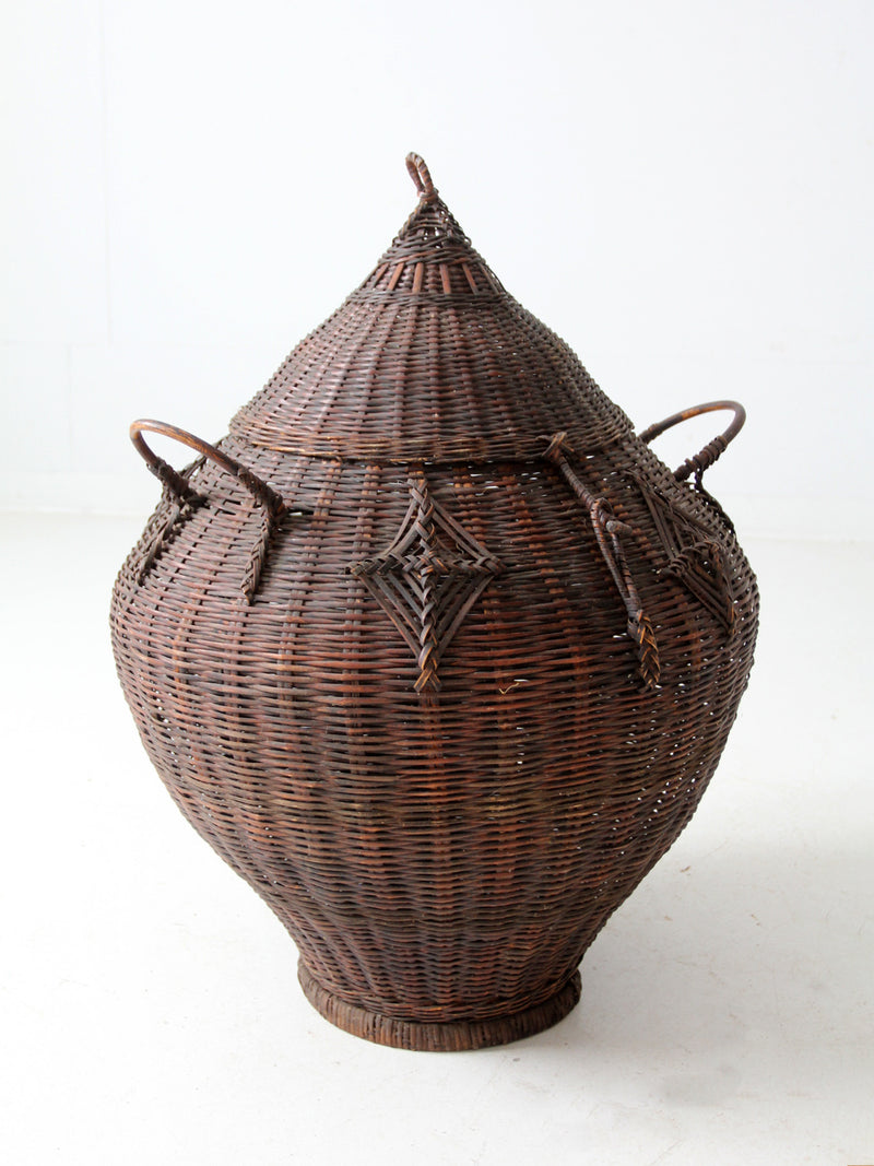 antique Asian basket