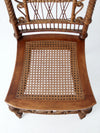 antique Heywood Brothers Wicker Chair