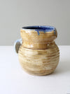 vintage studio pottery pitcher