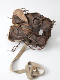 old western leather saddle decorative ranch decor