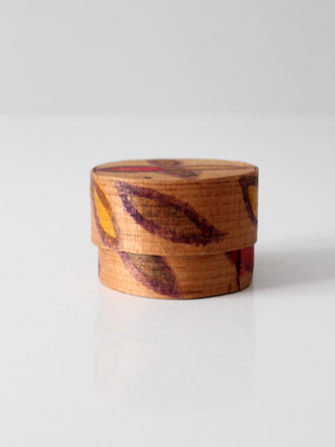 vintage Guatemalan folk art box