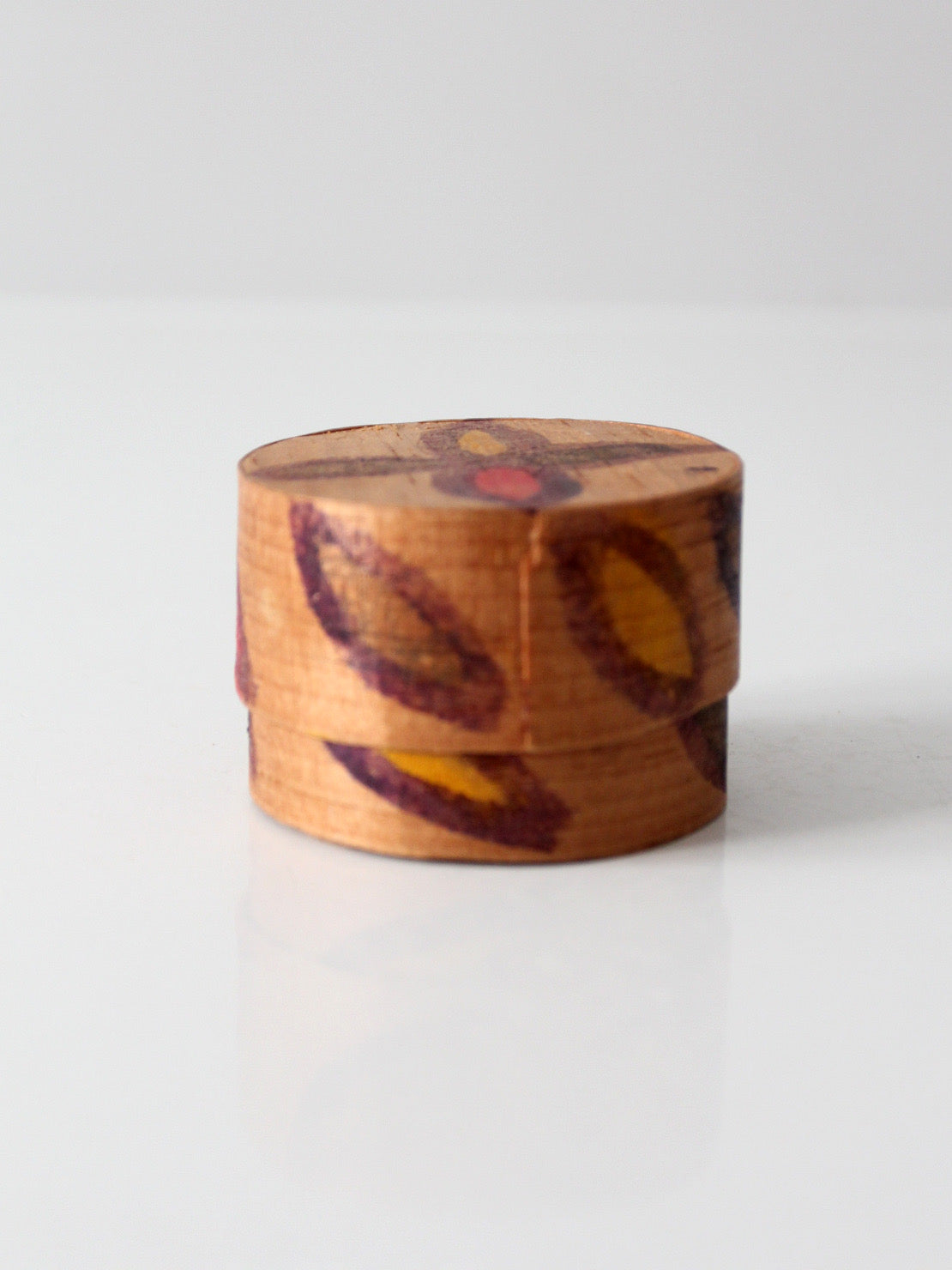 vintage Guatemalan folk art box
