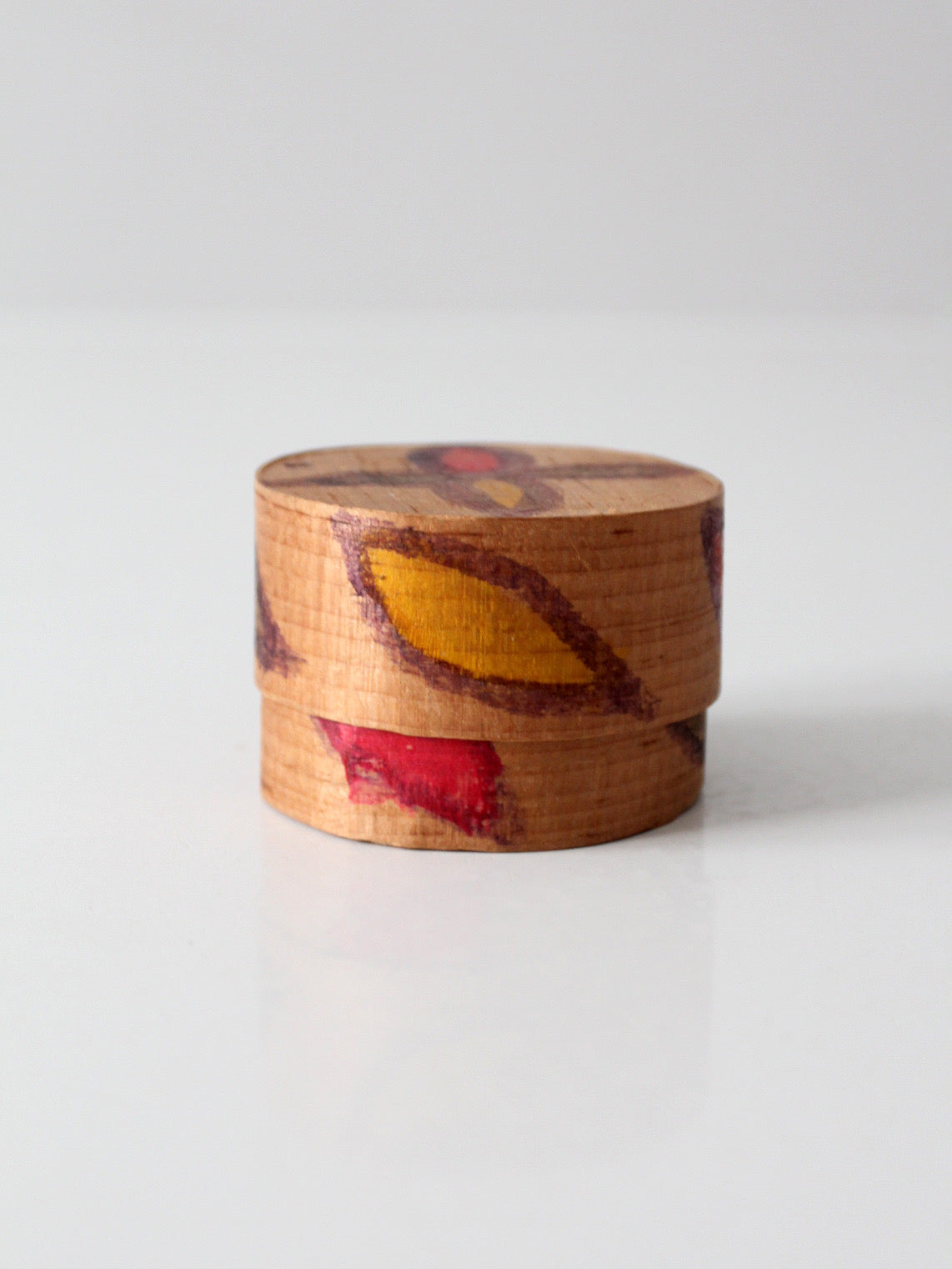 vintage Guatemalan folk art box