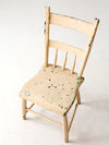 antique primitive spindle back chair