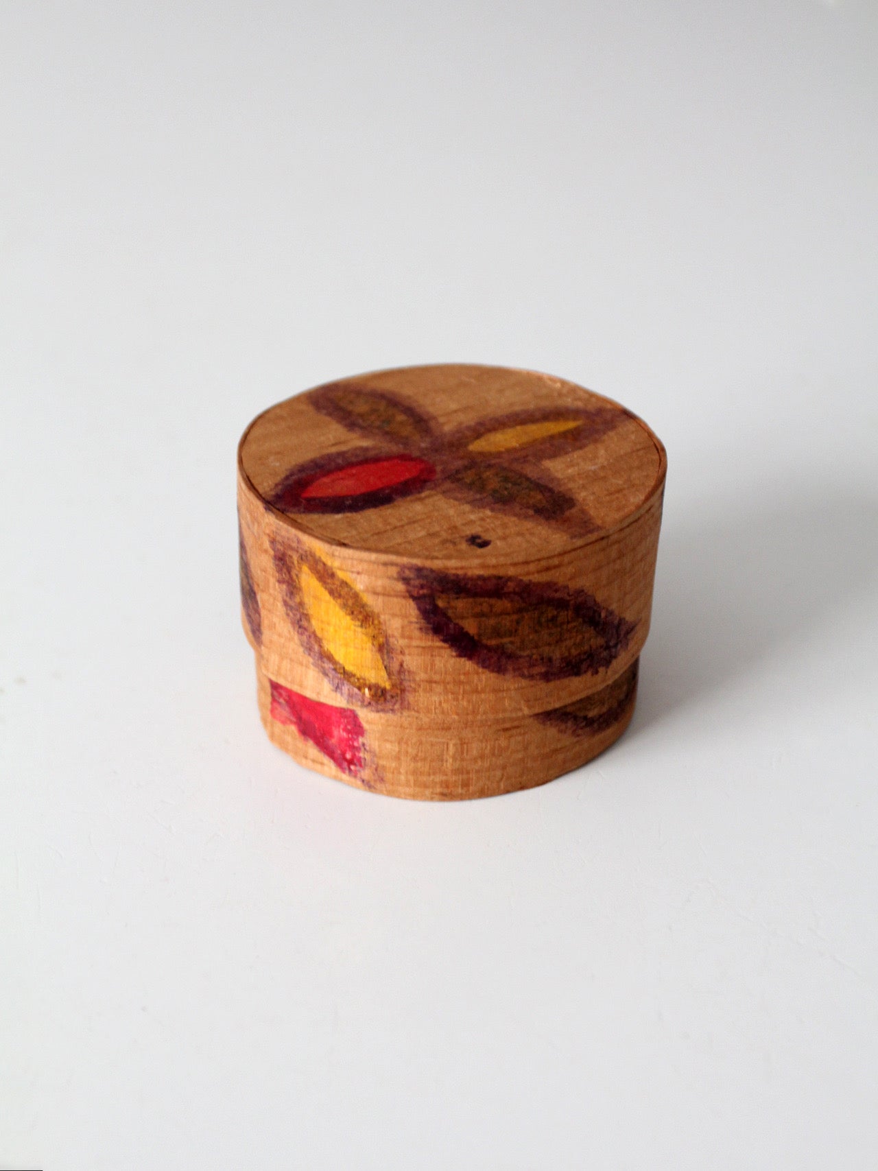 vintage Guatemalan folk art box