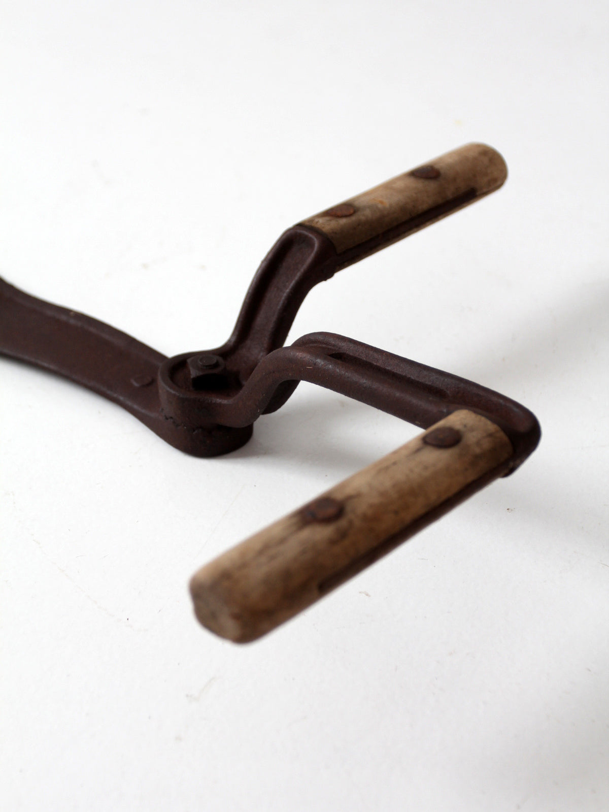 antique Hyde double-handled hay knife