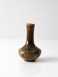vintage studio pottery bud vase