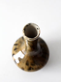 vintage studio pottery bud vase