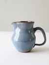 vintage studio pottery pitcher