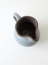 vintage studio pottery pitcher