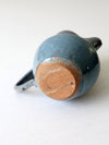 vintage studio pottery pitcher