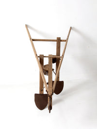 antique farm tool | horse drawn walking cultivator
