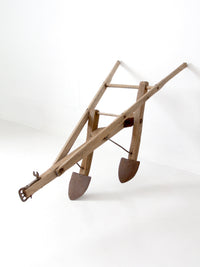 antique farm tool | horse drawn walking cultivator