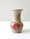vintage studio pottery vase