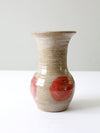 vintage studio pottery vase
