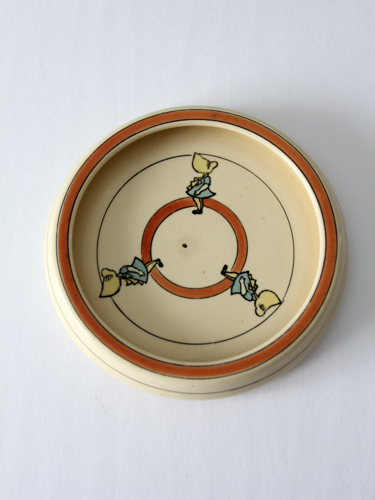 antique Roseville Juvenile creamware pottery piece