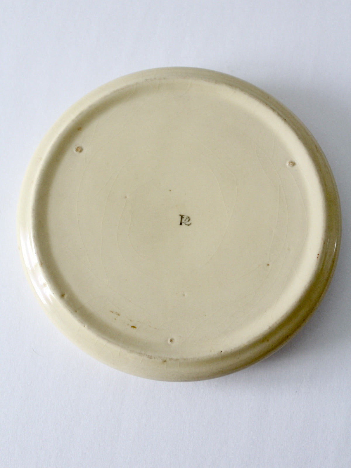 antique Roseville Juvenile creamware pottery piece