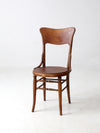 antique bentwood side chair