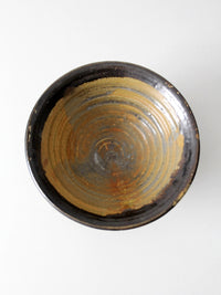 vintage studio pottery bowl