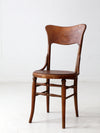 antique bentwood side chair