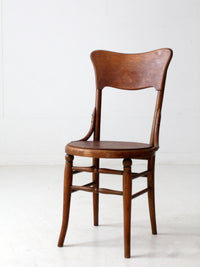 antique bentwood side chair