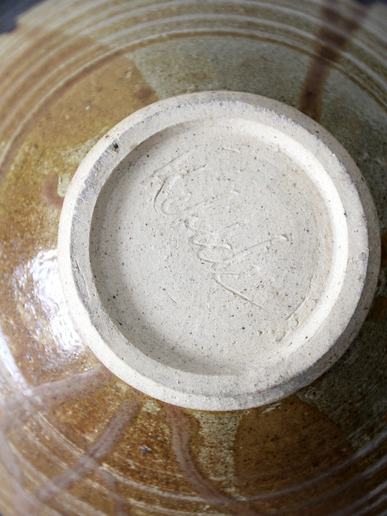 vintage studio pottery bowl