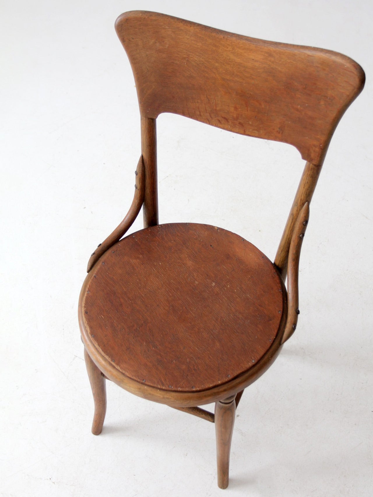 antique bentwood side chair
