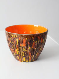 mid-century Ox Mold pottery bowl