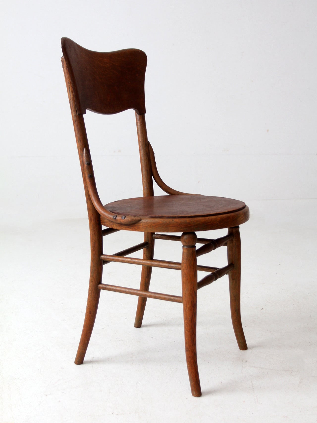 antique bentwood side chair