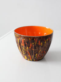 mid-century Ox Mold pottery bowl