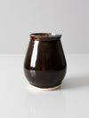 vintage studio pottery vase