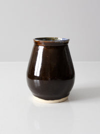 vintage studio pottery vase
