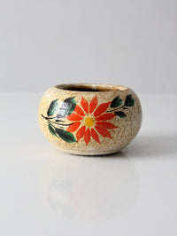 mid-century Mexican Tonala pottery planter