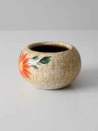 mid-century Mexican Tonala pottery planter