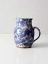 vintage studio pottery pitcher