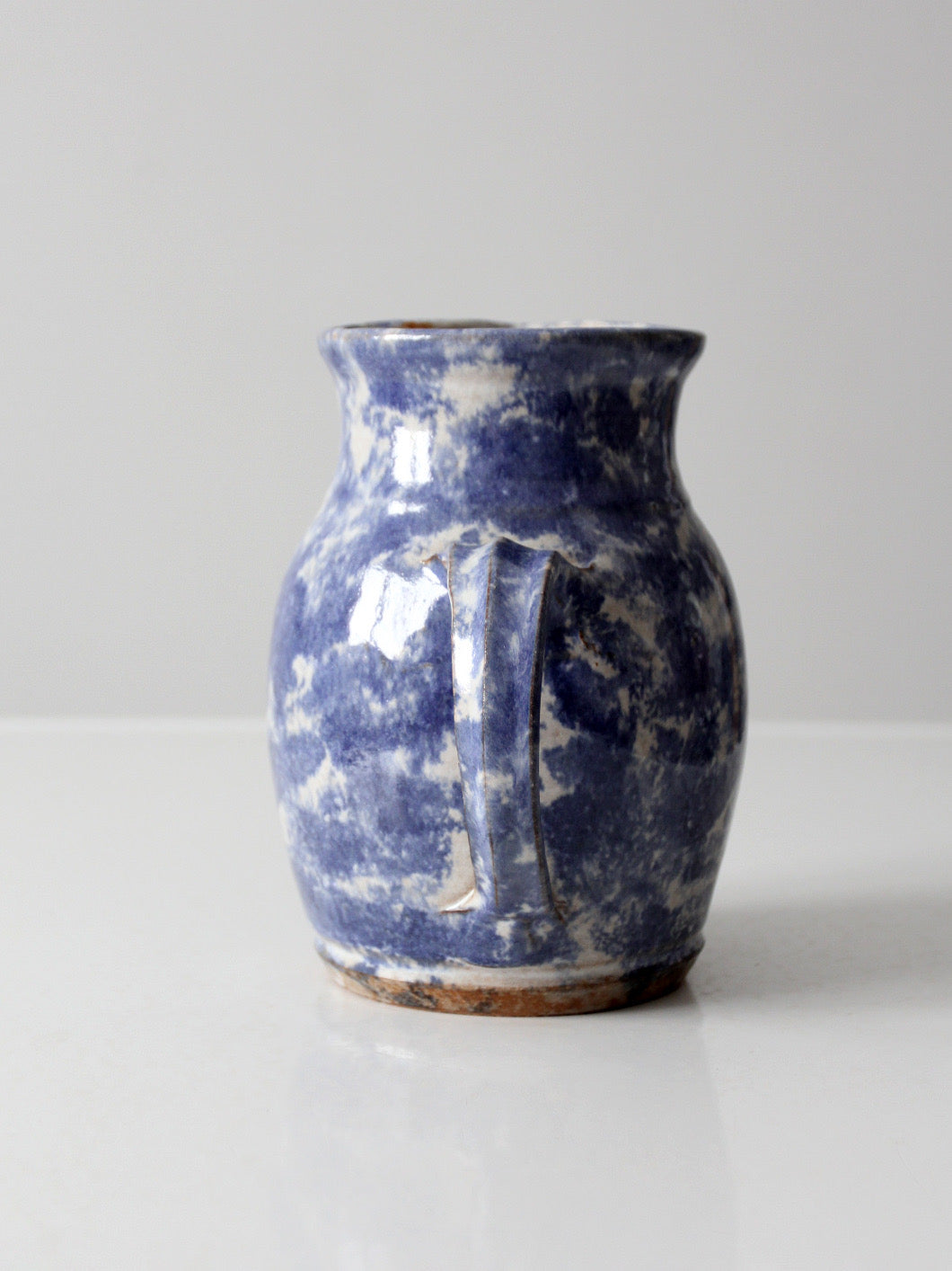 vintage studio pottery pitcher