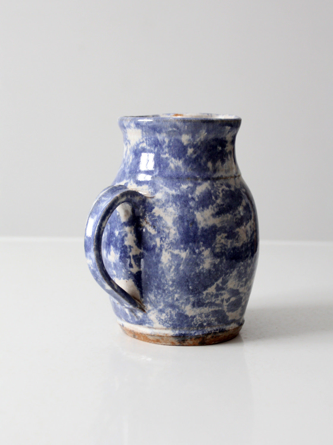 vintage studio pottery pitcher
