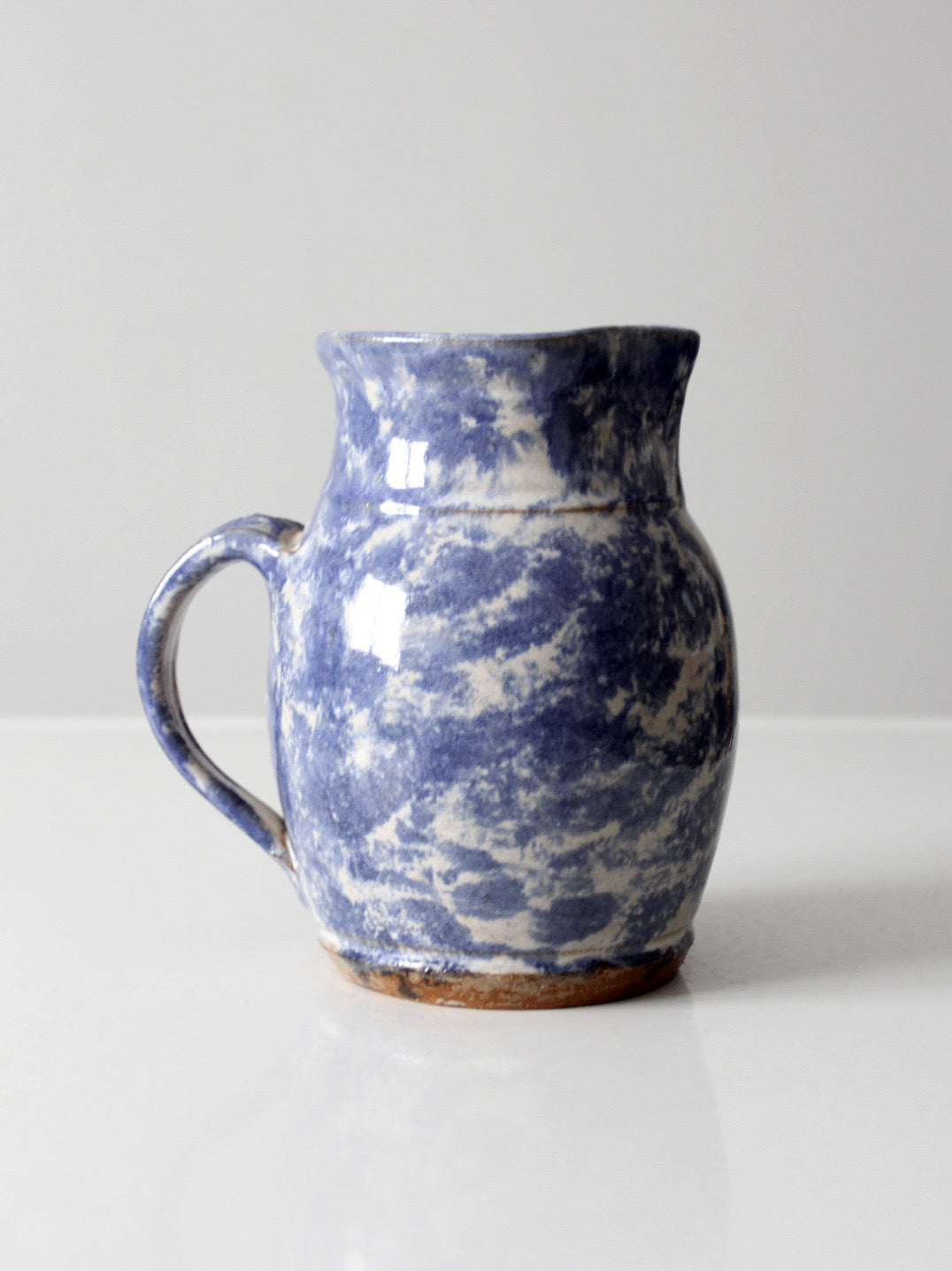 vintage studio pottery pitcher