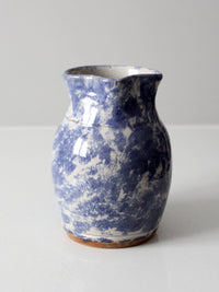 vintage studio pottery pitcher