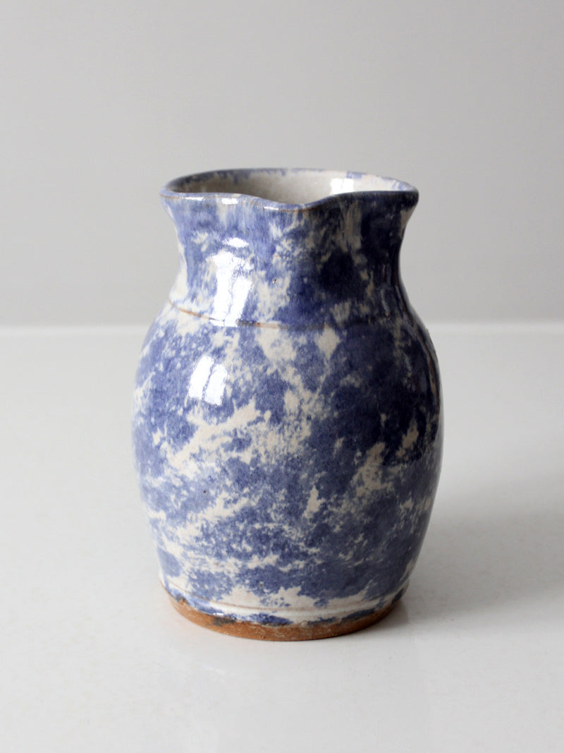 vintage studio pottery pitcher