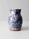 vintage studio pottery pitcher