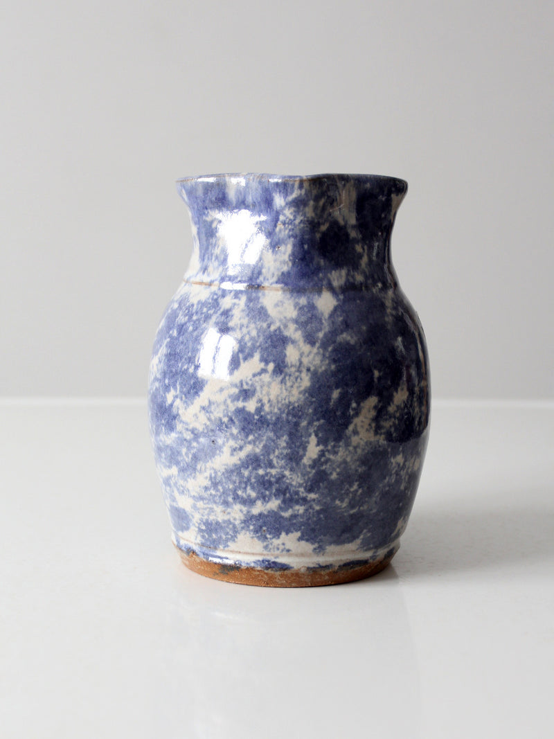 vintage studio pottery pitcher
