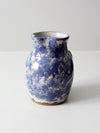 vintage studio pottery pitcher