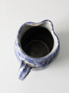 vintage studio pottery pitcher