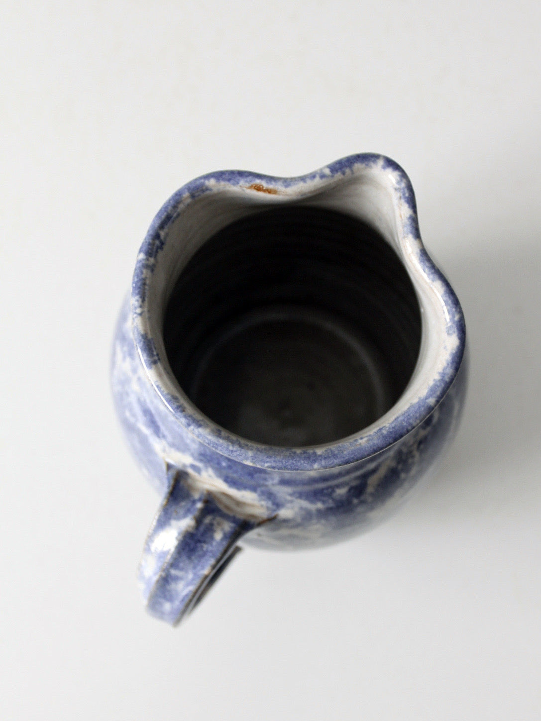 vintage studio pottery pitcher