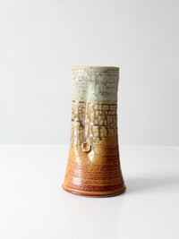 vintage studio pottery vase