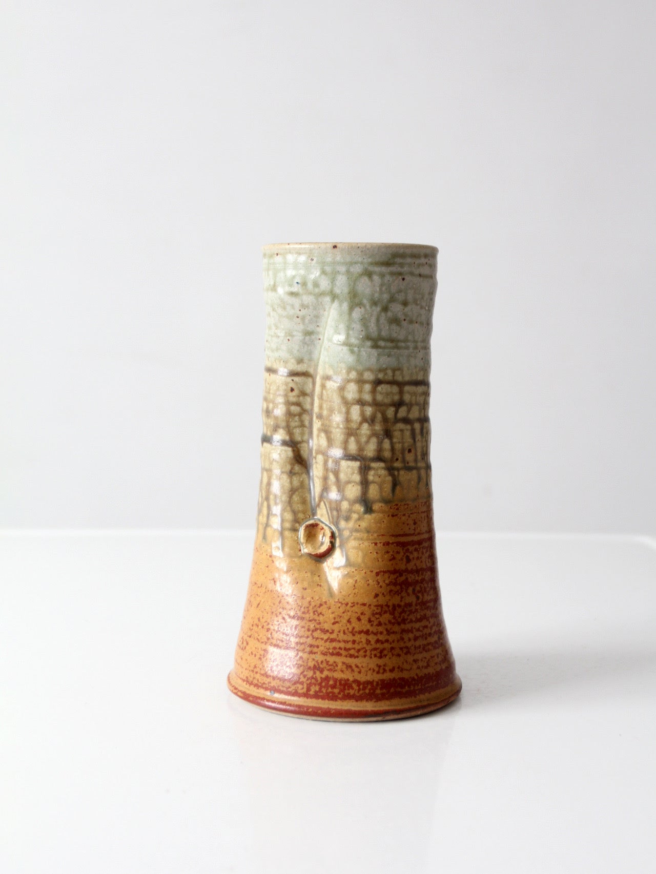 vintage studio pottery vase