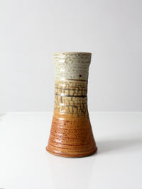 vintage studio pottery vase